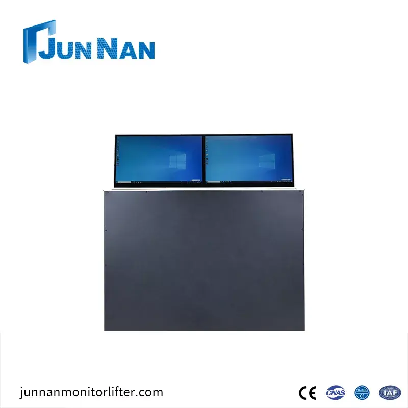 Dvigubo ekrano LCD keltuvas